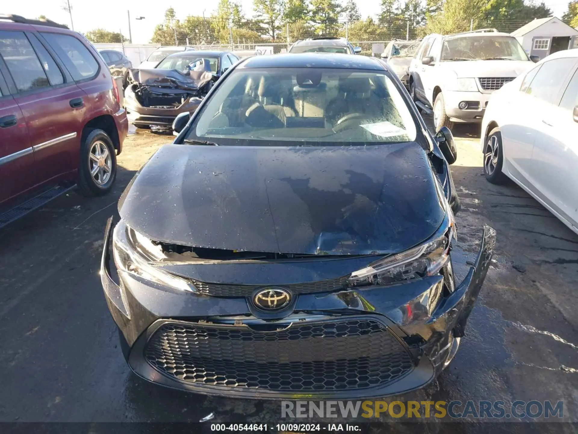 12 fotografías del automóvil dañado JTDEPMAE8MJ153681 TOYOTA COROLLA 2021