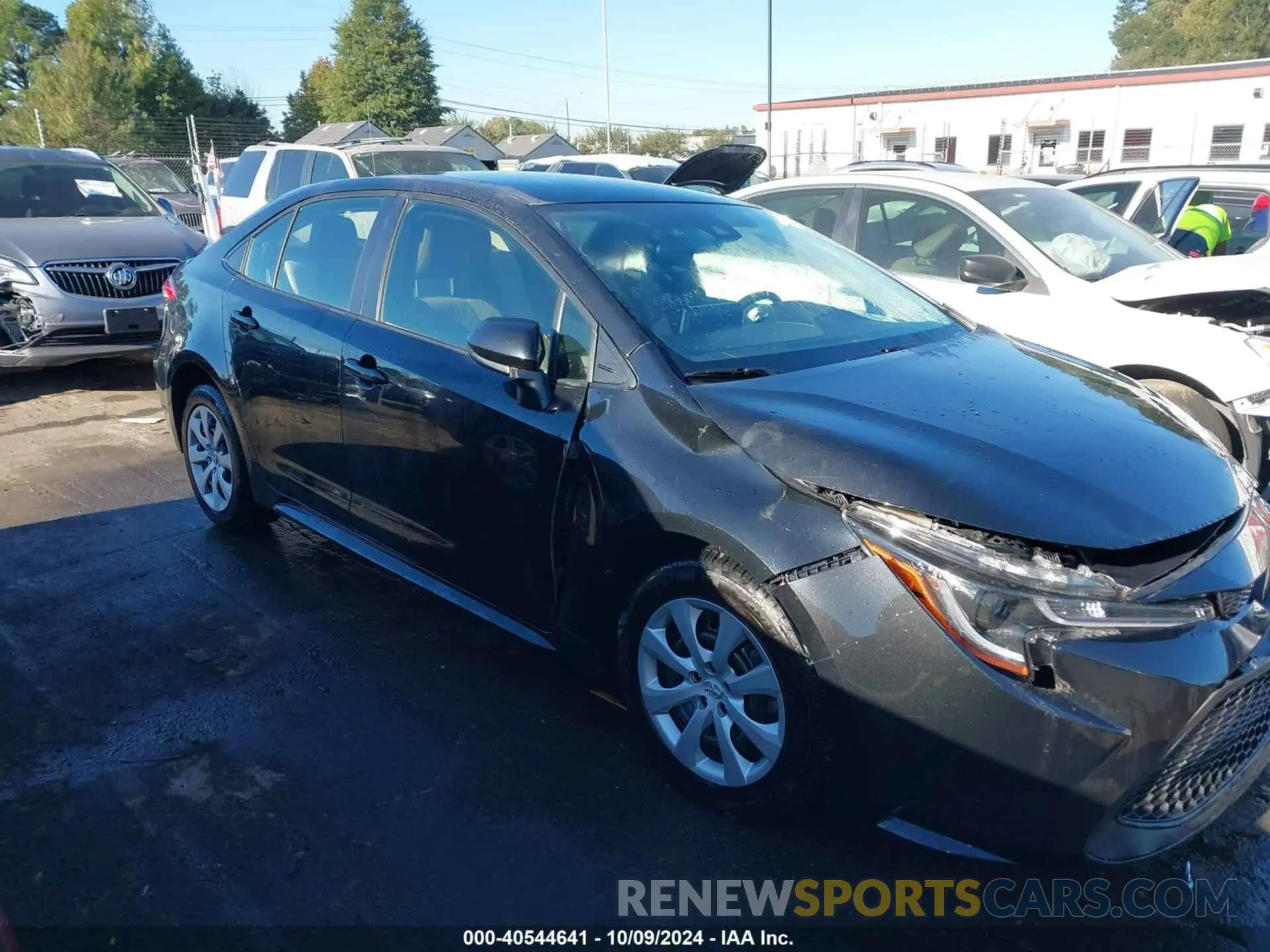 13 fotografías del automóvil dañado JTDEPMAE8MJ153681 TOYOTA COROLLA 2021