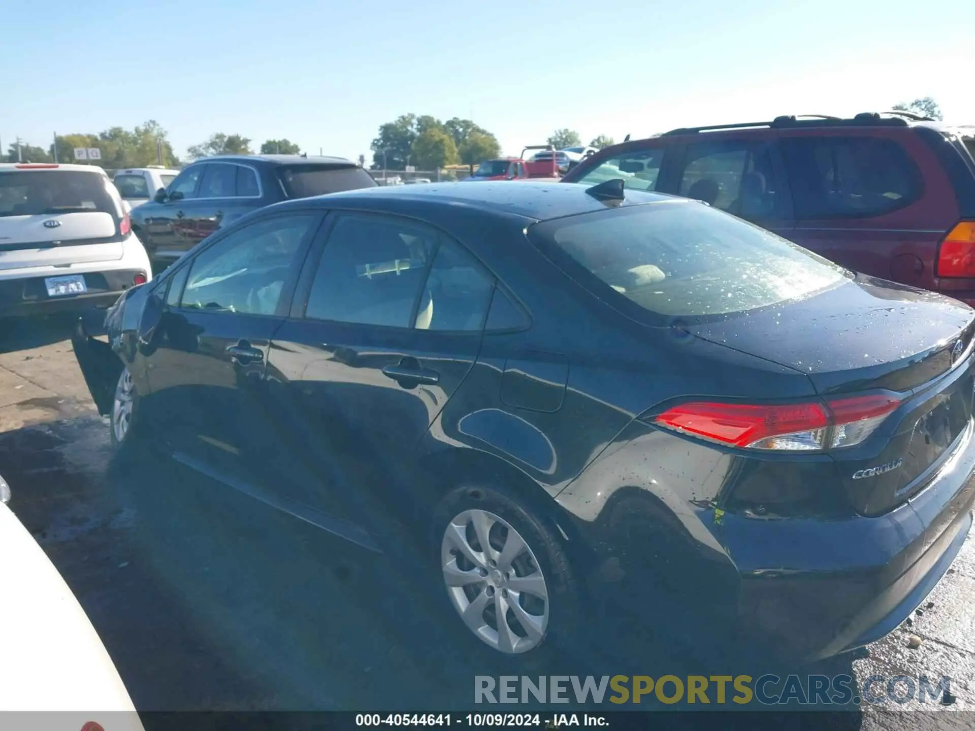 14 fotografías del automóvil dañado JTDEPMAE8MJ153681 TOYOTA COROLLA 2021