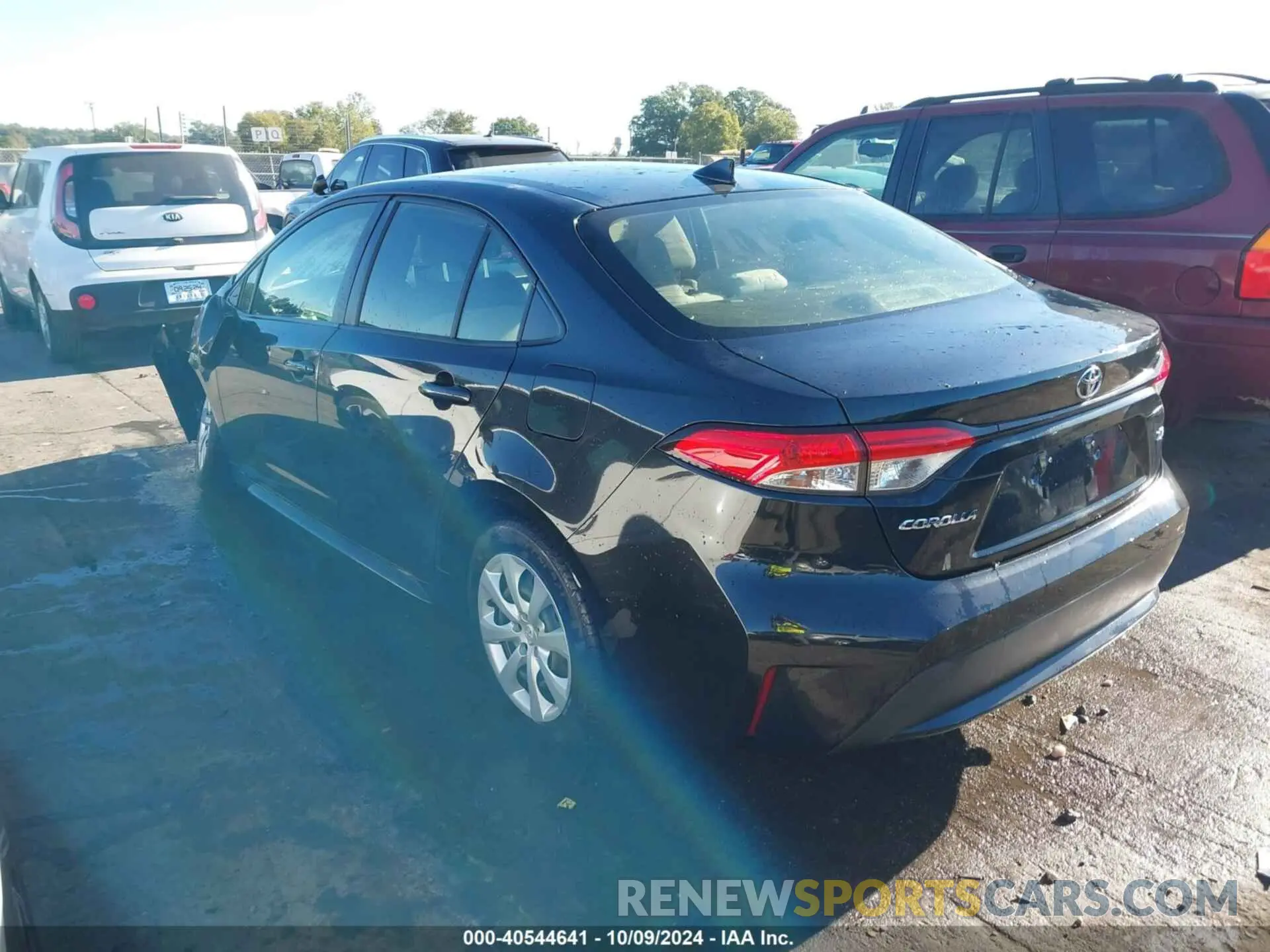 3 fotografías del automóvil dañado JTDEPMAE8MJ153681 TOYOTA COROLLA 2021