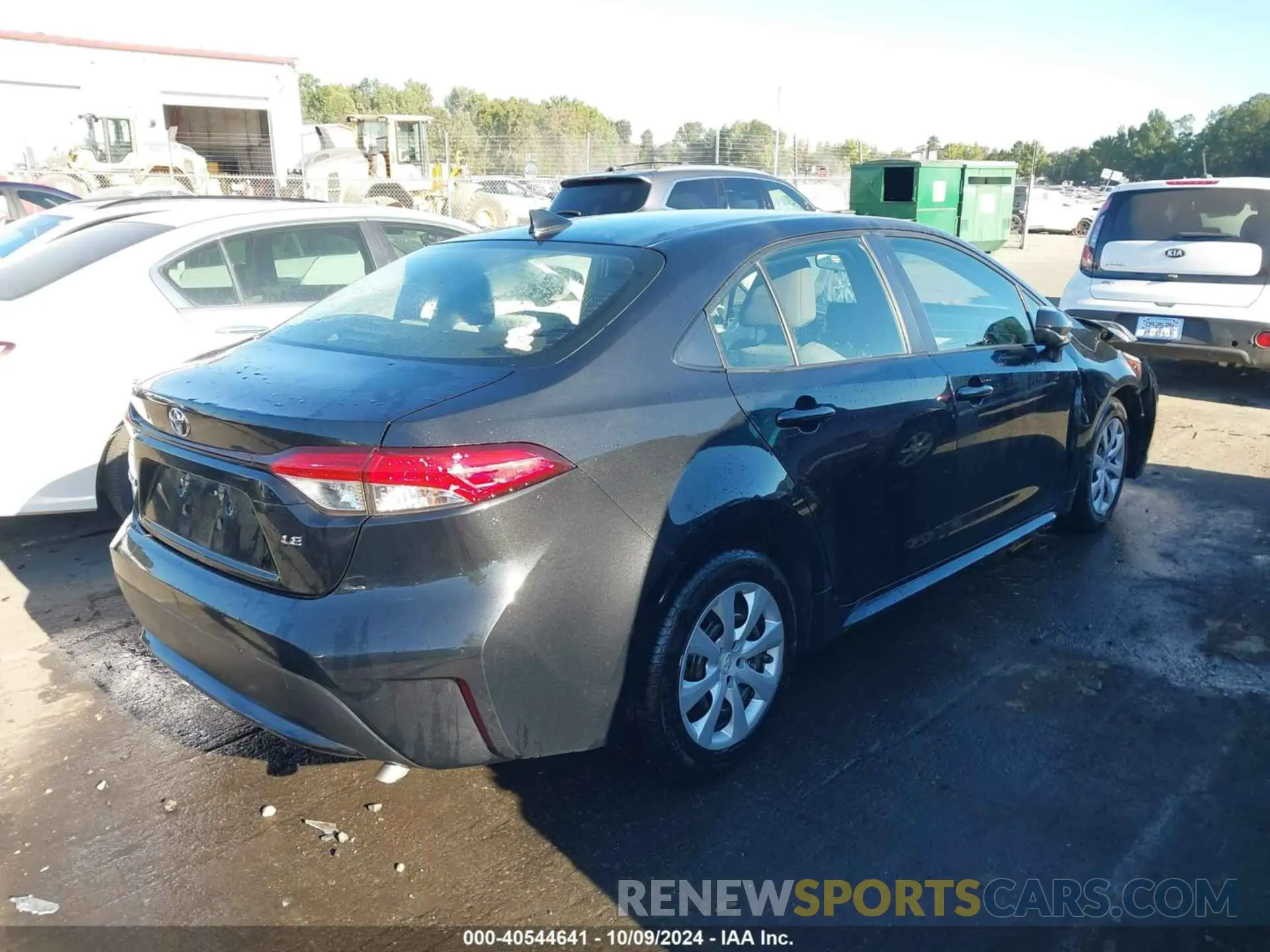 4 fotografías del automóvil dañado JTDEPMAE8MJ153681 TOYOTA COROLLA 2021