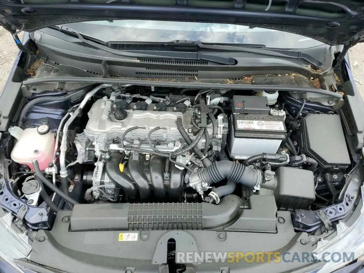 11 fotografías del automóvil dañado JTDEPMAE8MJ154541 TOYOTA COROLLA 2021