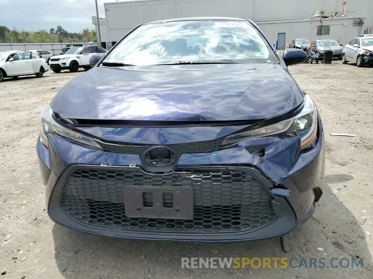 5 fotografías del automóvil dañado JTDEPMAE8MJ154541 TOYOTA COROLLA 2021