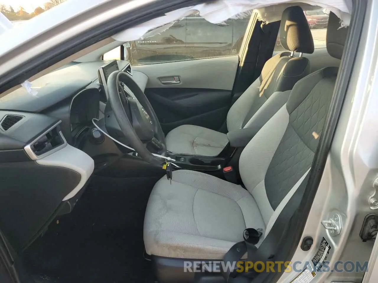 7 fotografías del automóvil dañado JTDEPMAE8MJ154796 TOYOTA COROLLA 2021