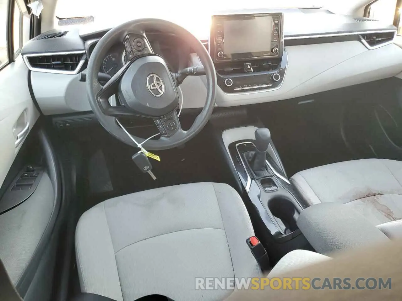 8 fotografías del automóvil dañado JTDEPMAE8MJ154796 TOYOTA COROLLA 2021