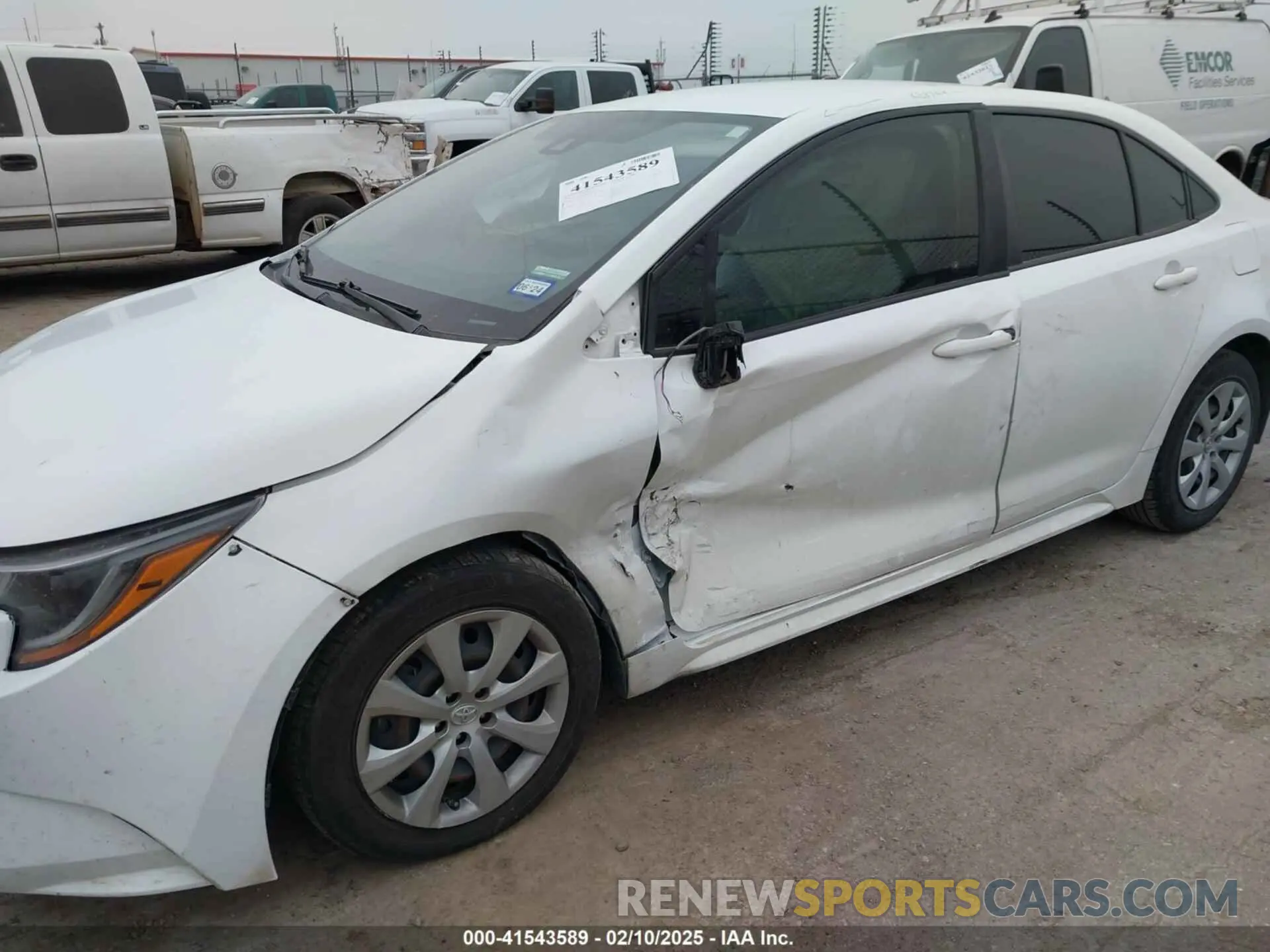 6 fotografías del automóvil dañado JTDEPMAE8MJ155091 TOYOTA COROLLA 2021