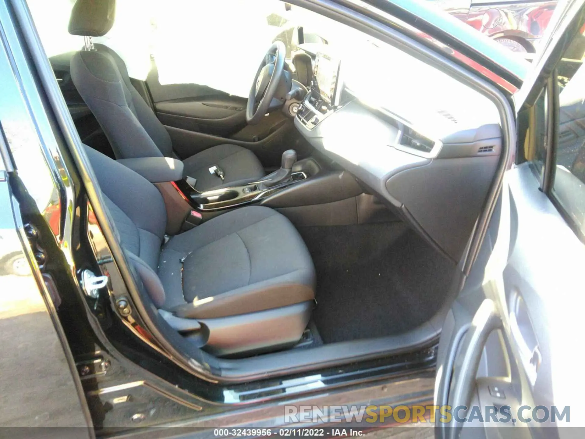 5 fotografías del automóvil dañado JTDEPMAE8MJ155222 TOYOTA COROLLA 2021
