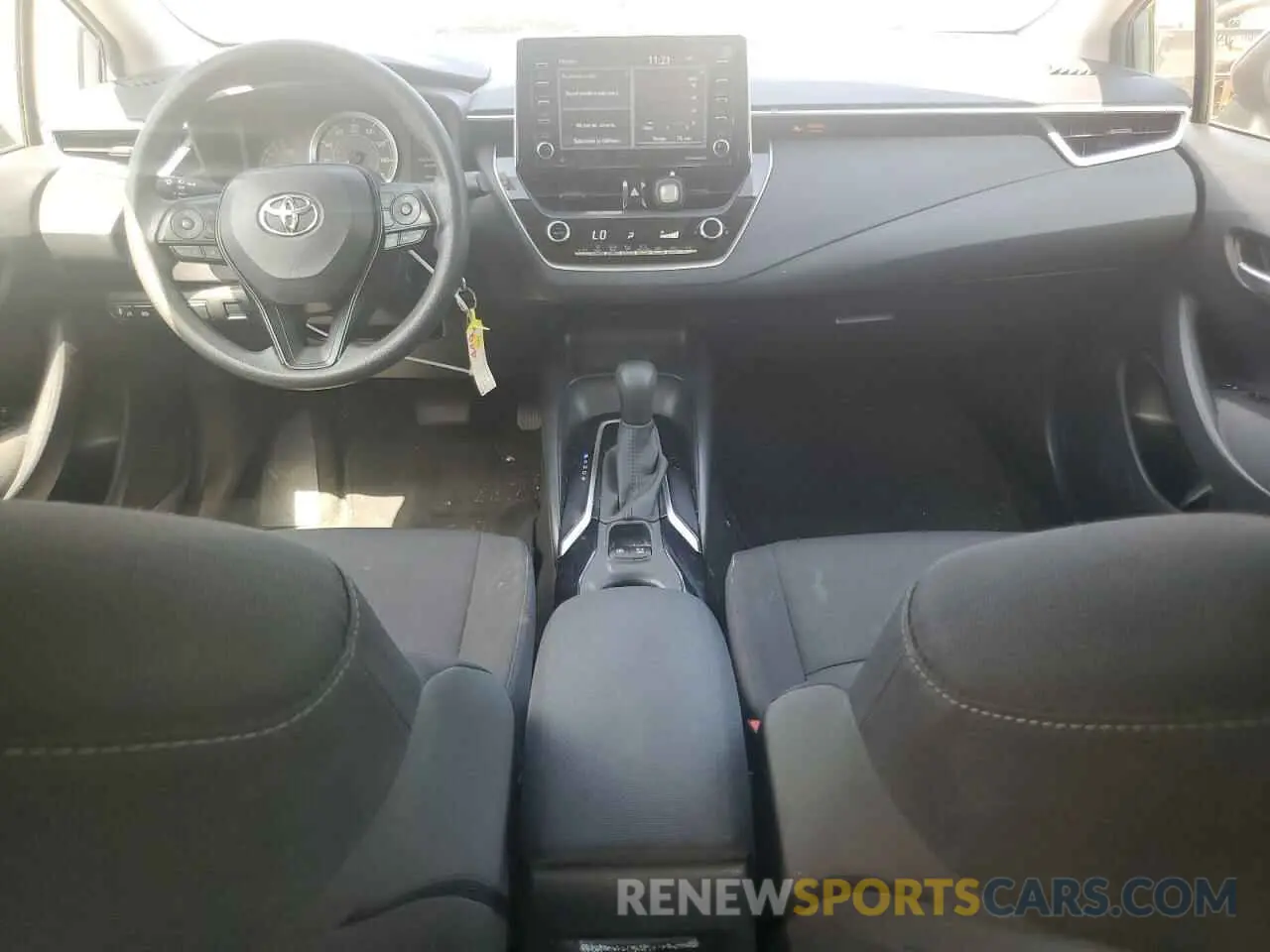 8 fotografías del automóvil dañado JTDEPMAE8MJ158444 TOYOTA COROLLA 2021