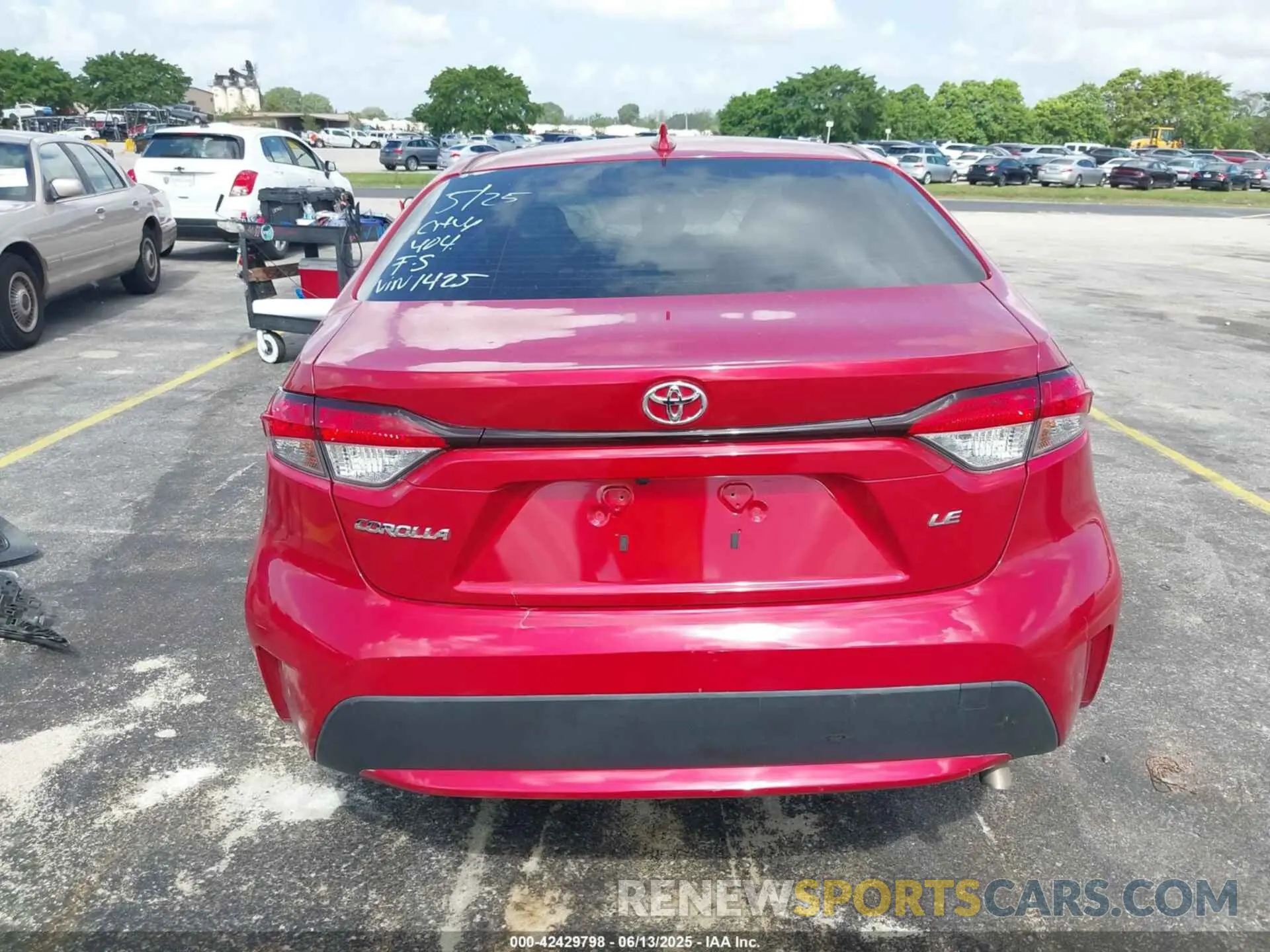 17 fotografías del automóvil dañado JTDEPMAE8MJ161425 TOYOTA COROLLA 2021