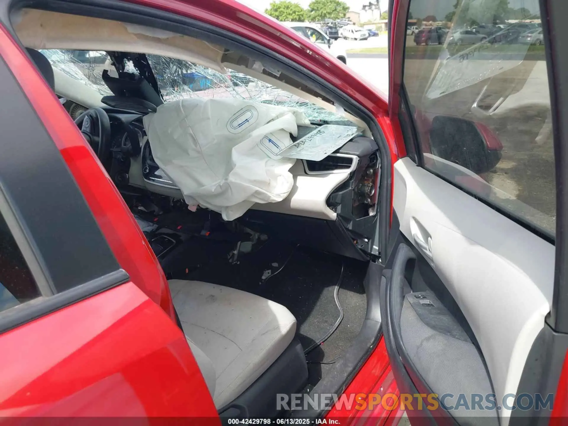 5 fotografías del automóvil dañado JTDEPMAE8MJ161425 TOYOTA COROLLA 2021