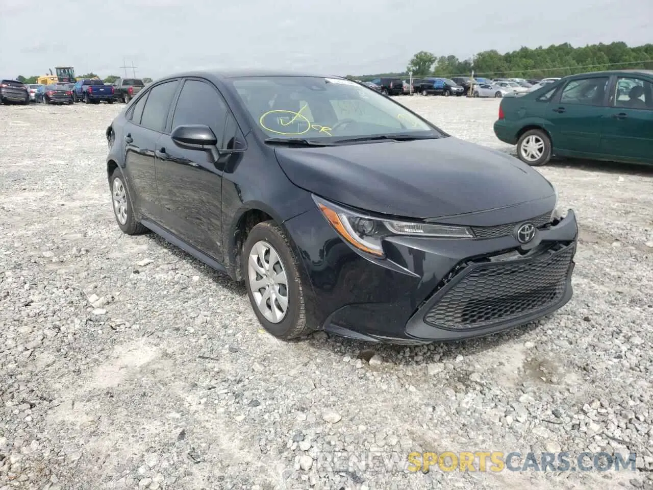 1 fotografías del automóvil dañado JTDEPMAE8MJ163207 TOYOTA COROLLA 2021