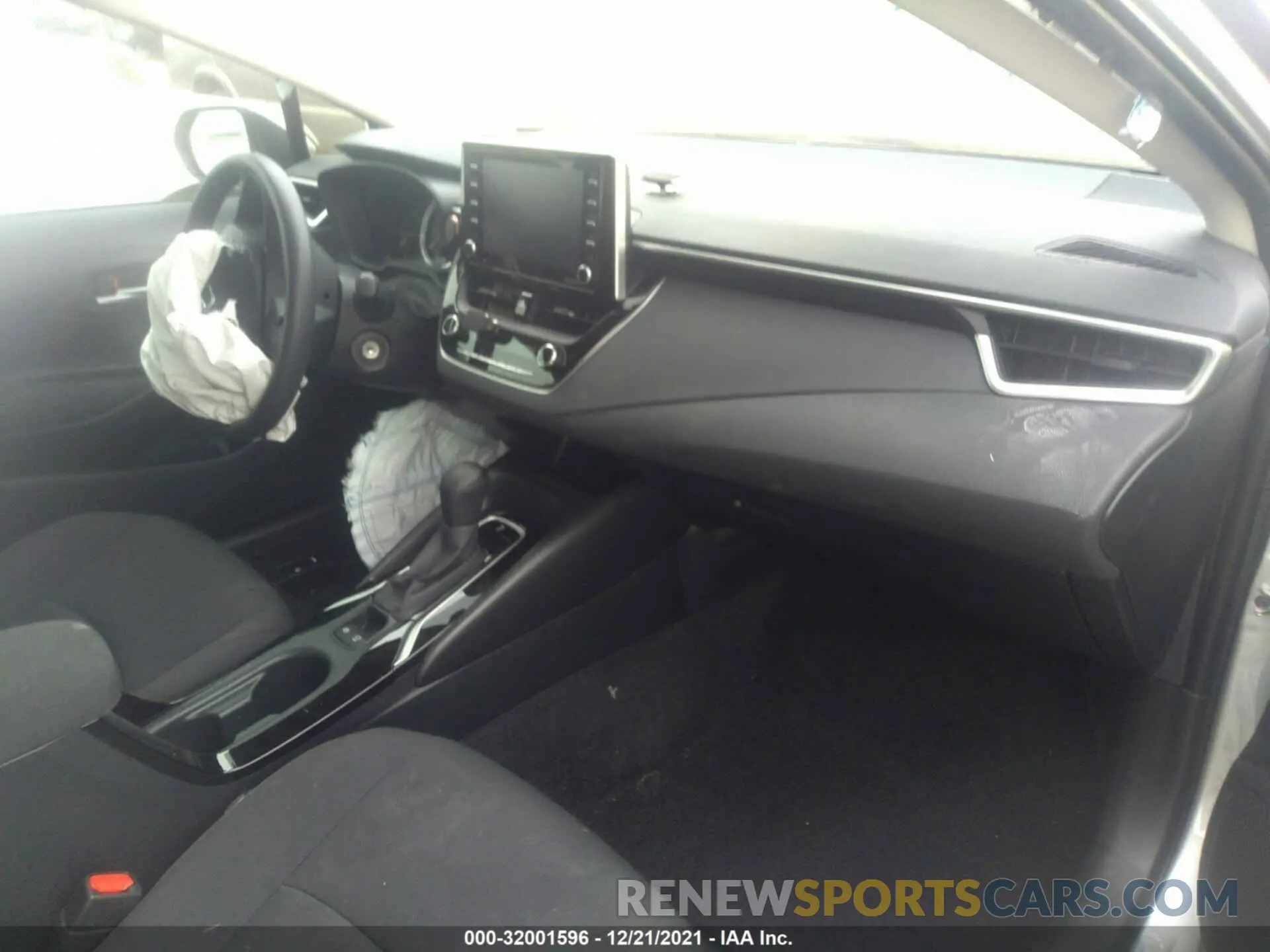 5 fotografías del automóvil dañado JTDEPMAE8MJ165913 TOYOTA COROLLA 2021