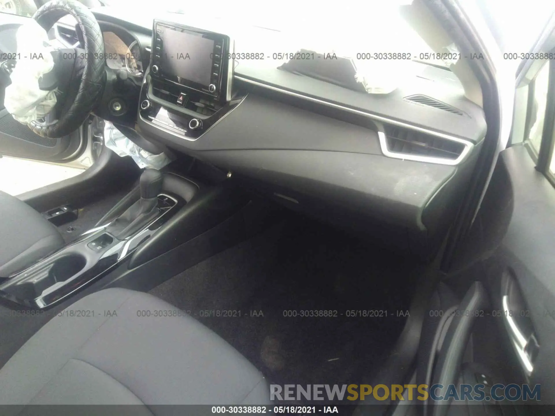 5 fotografías del automóvil dañado JTDEPMAE8MJ166107 TOYOTA COROLLA 2021
