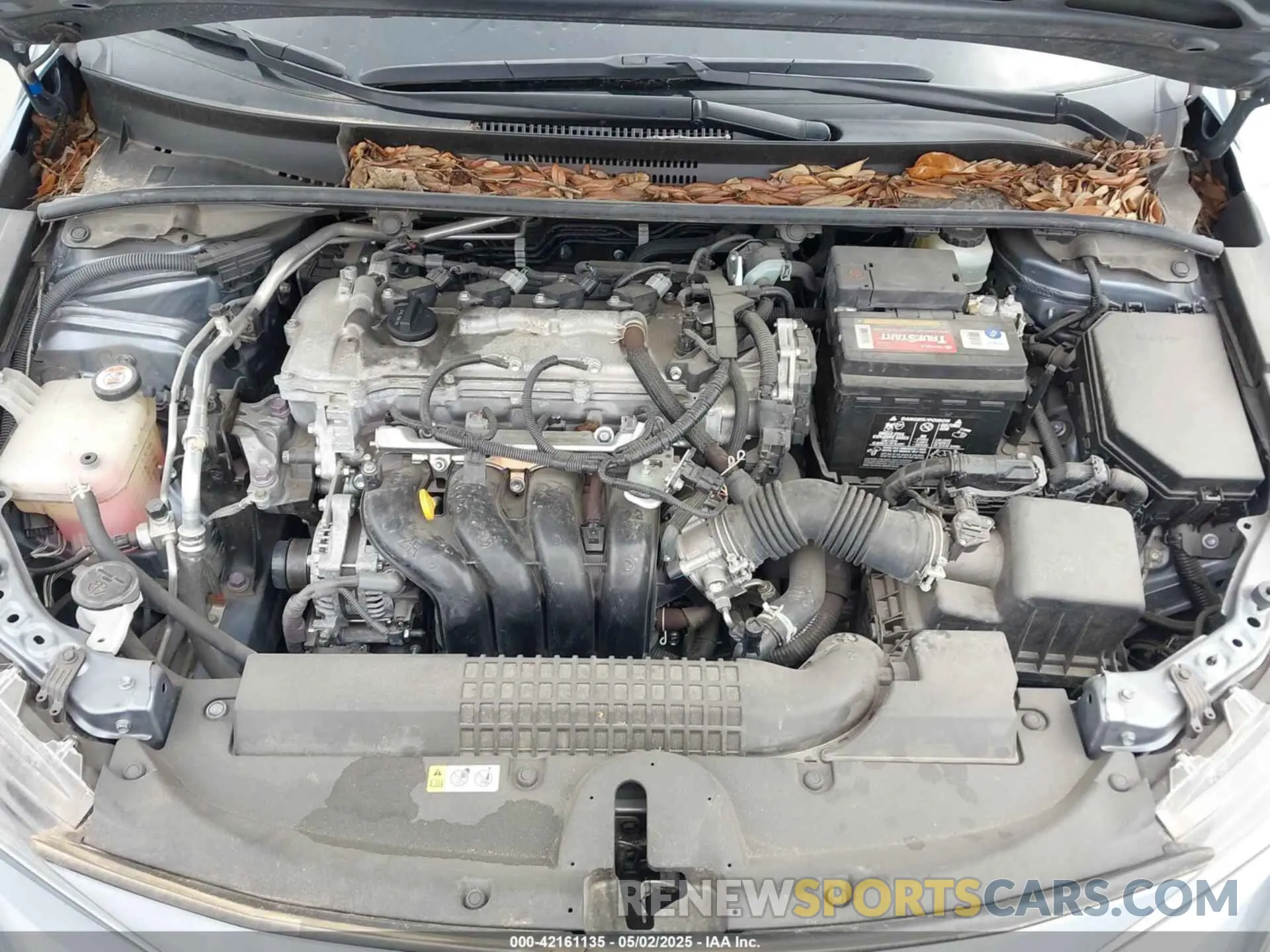 10 fotografías del automóvil dañado JTDEPMAE8MJ181321 TOYOTA COROLLA 2021