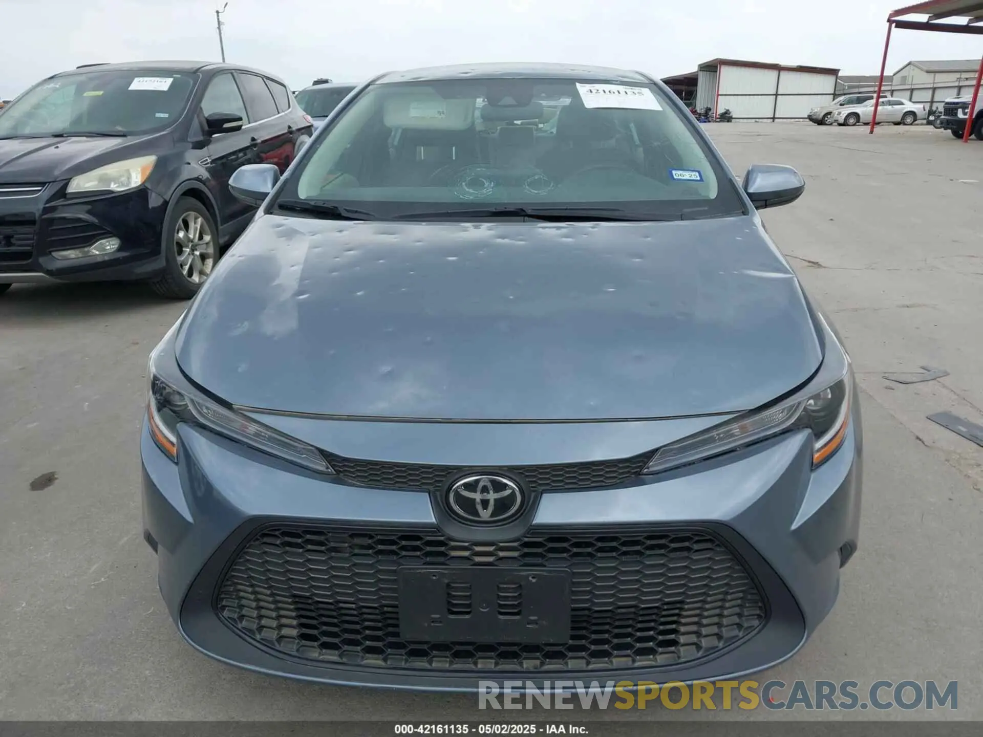 12 fotografías del automóvil dañado JTDEPMAE8MJ181321 TOYOTA COROLLA 2021