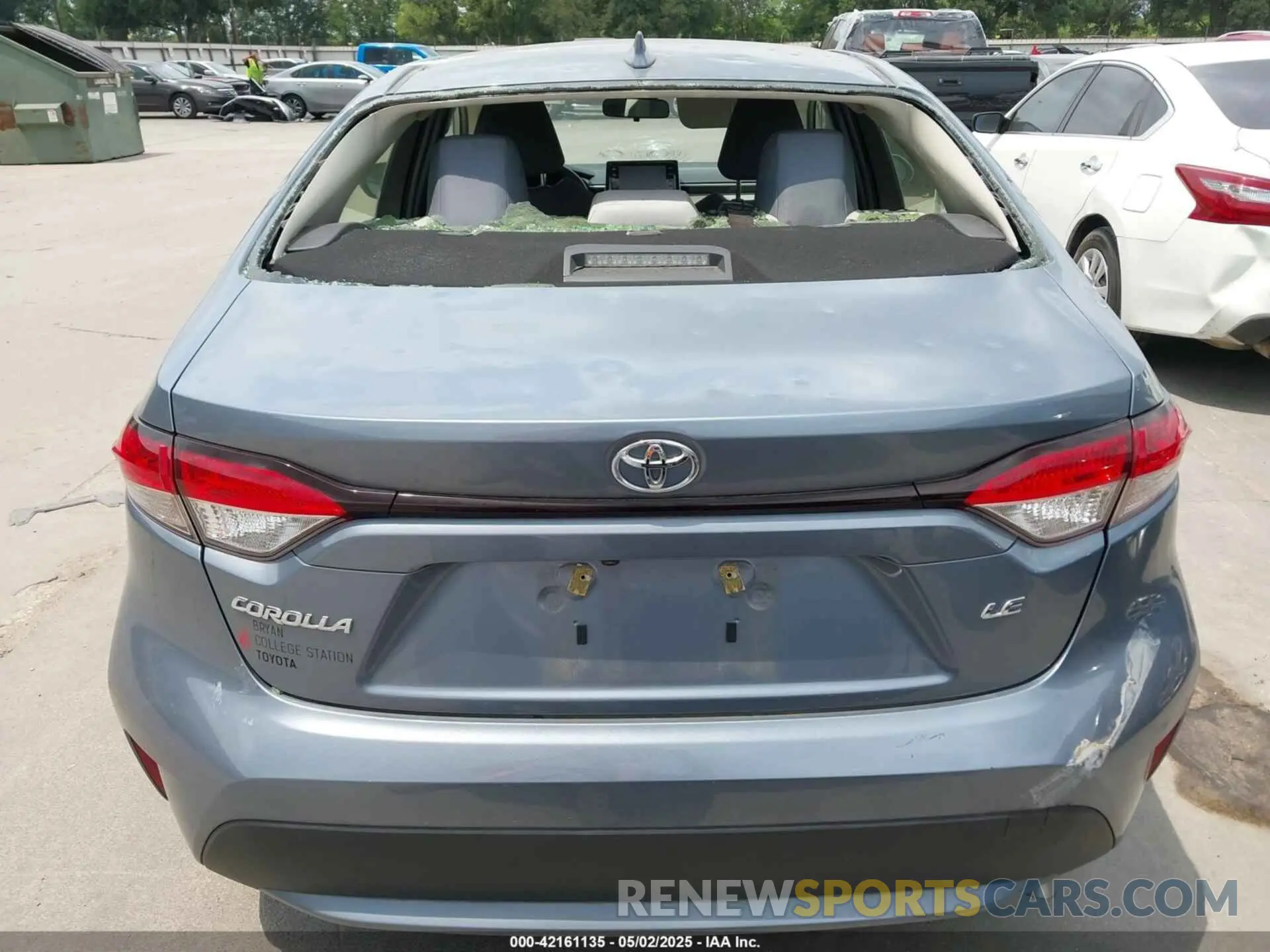 16 fotografías del automóvil dañado JTDEPMAE8MJ181321 TOYOTA COROLLA 2021