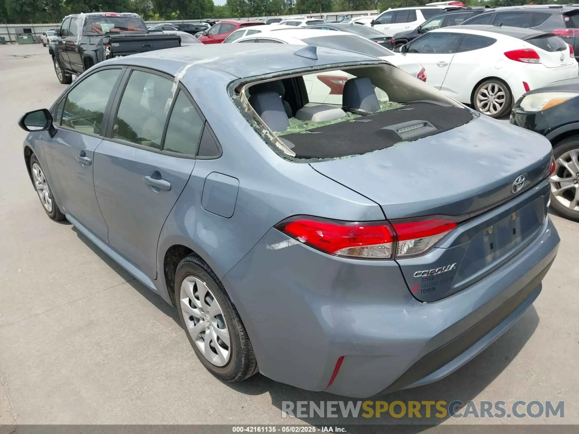 3 fotografías del automóvil dañado JTDEPMAE8MJ181321 TOYOTA COROLLA 2021