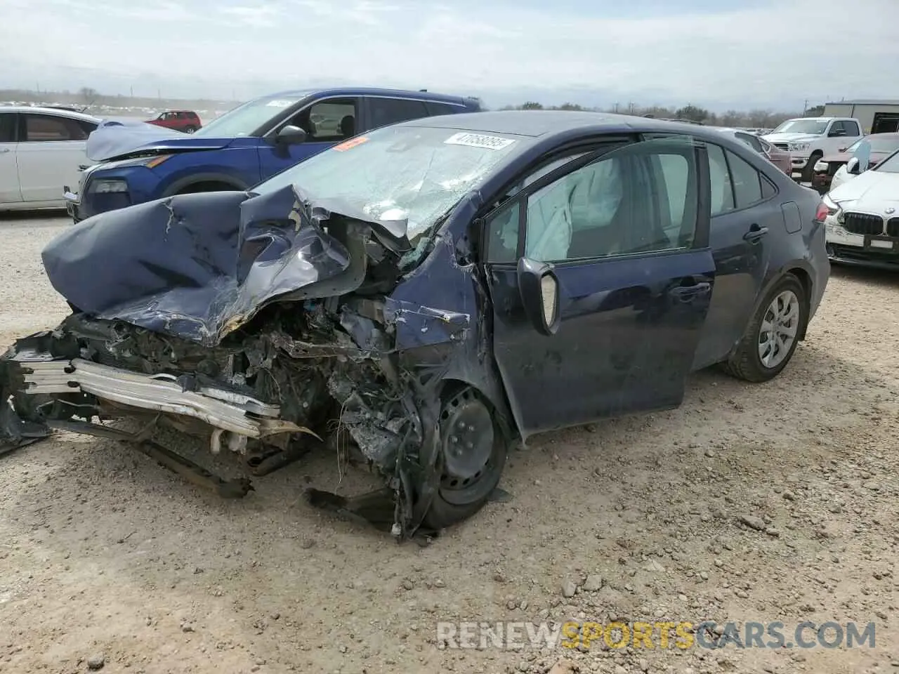 1 fotografías del automóvil dañado JTDEPMAE8MJ181836 TOYOTA COROLLA 2021