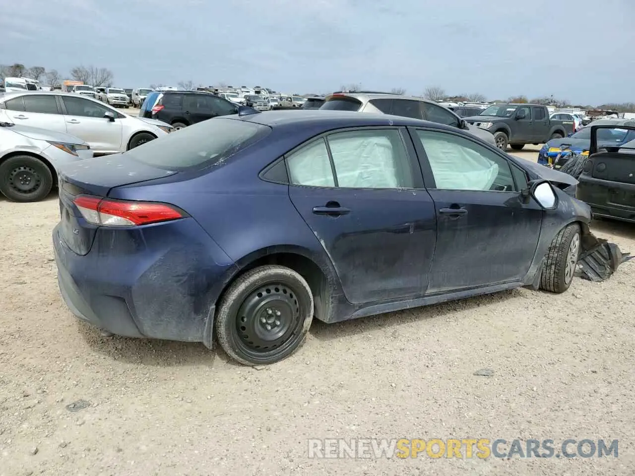 3 fotografías del automóvil dañado JTDEPMAE8MJ181836 TOYOTA COROLLA 2021