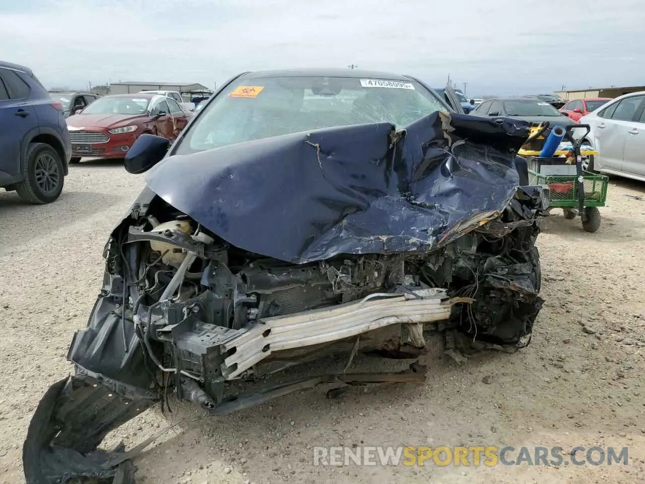 5 fotografías del automóvil dañado JTDEPMAE8MJ181836 TOYOTA COROLLA 2021