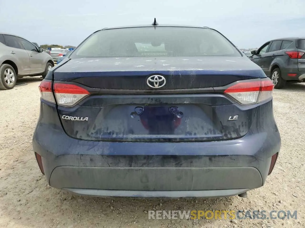 6 fotografías del automóvil dañado JTDEPMAE8MJ181836 TOYOTA COROLLA 2021