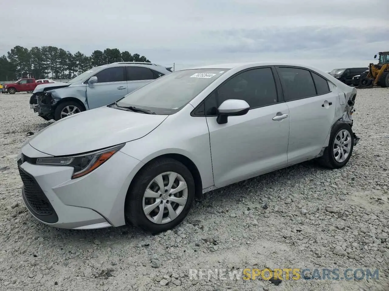 1 fotografías del automóvil dañado JTDEPMAE9MJ123282 TOYOTA COROLLA 2021