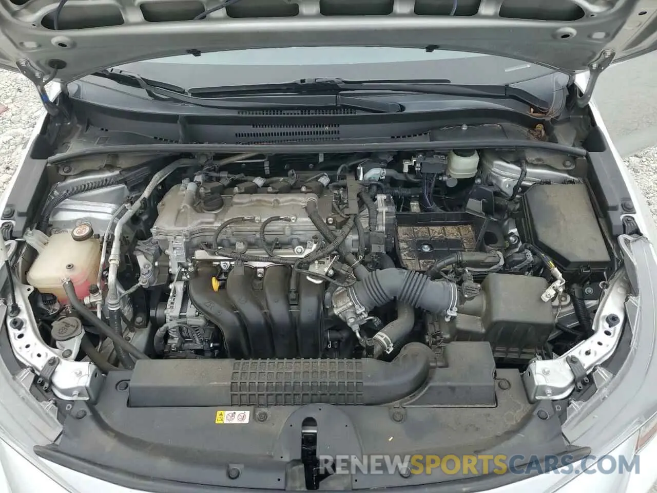 11 fotografías del automóvil dañado JTDEPMAE9MJ123282 TOYOTA COROLLA 2021