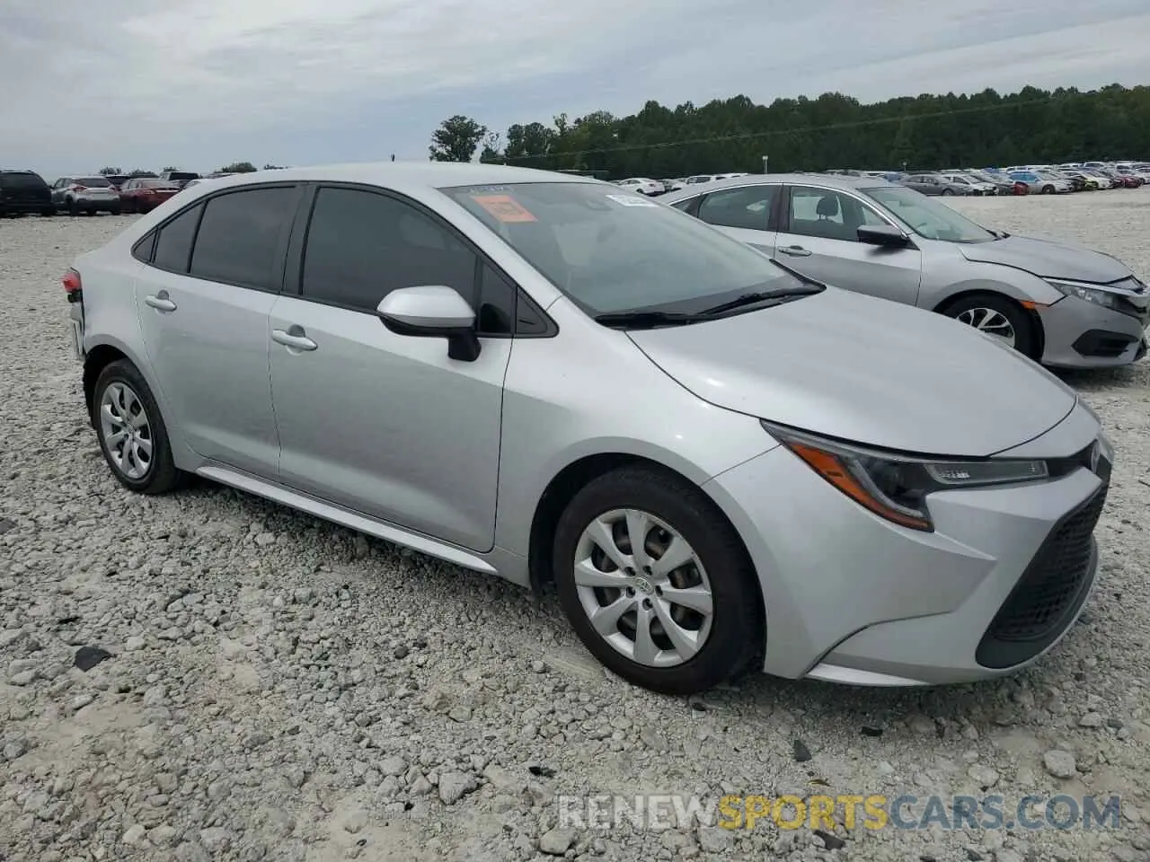4 fotografías del automóvil dañado JTDEPMAE9MJ123282 TOYOTA COROLLA 2021