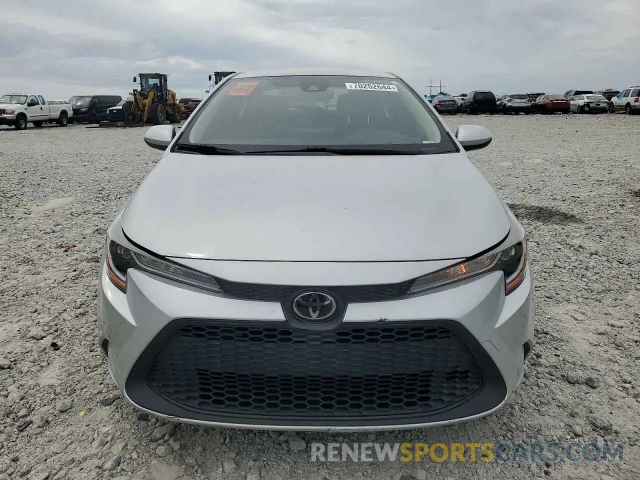 5 fotografías del automóvil dañado JTDEPMAE9MJ123282 TOYOTA COROLLA 2021