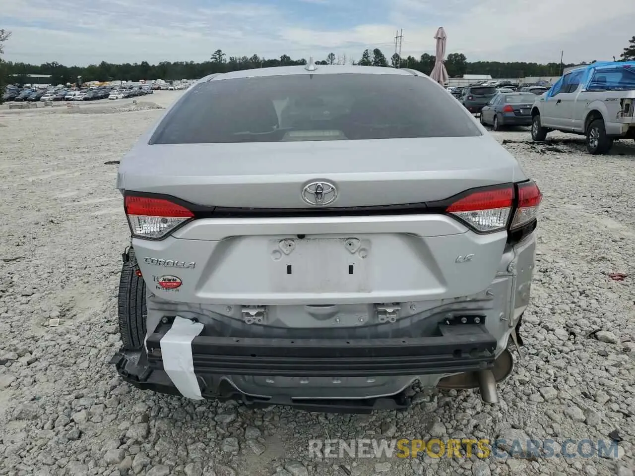 6 fotografías del automóvil dañado JTDEPMAE9MJ123282 TOYOTA COROLLA 2021
