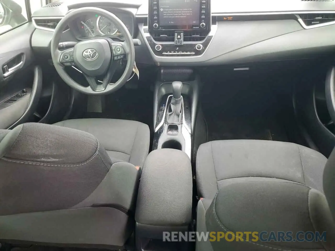 8 fotografías del automóvil dañado JTDEPMAE9MJ123282 TOYOTA COROLLA 2021