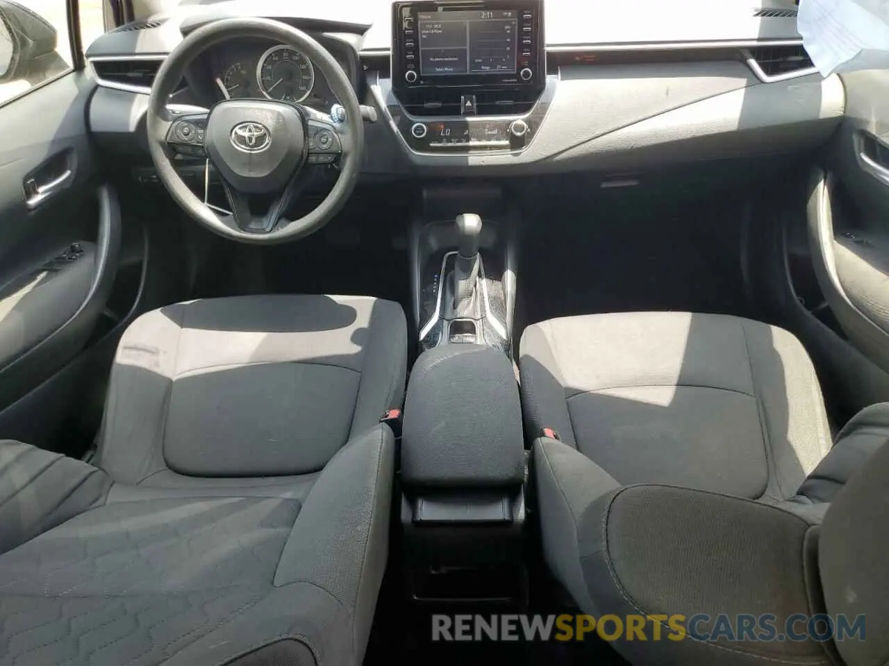 8 fotografías del automóvil dañado JTDEPMAE9MJ124402 TOYOTA COROLLA 2021