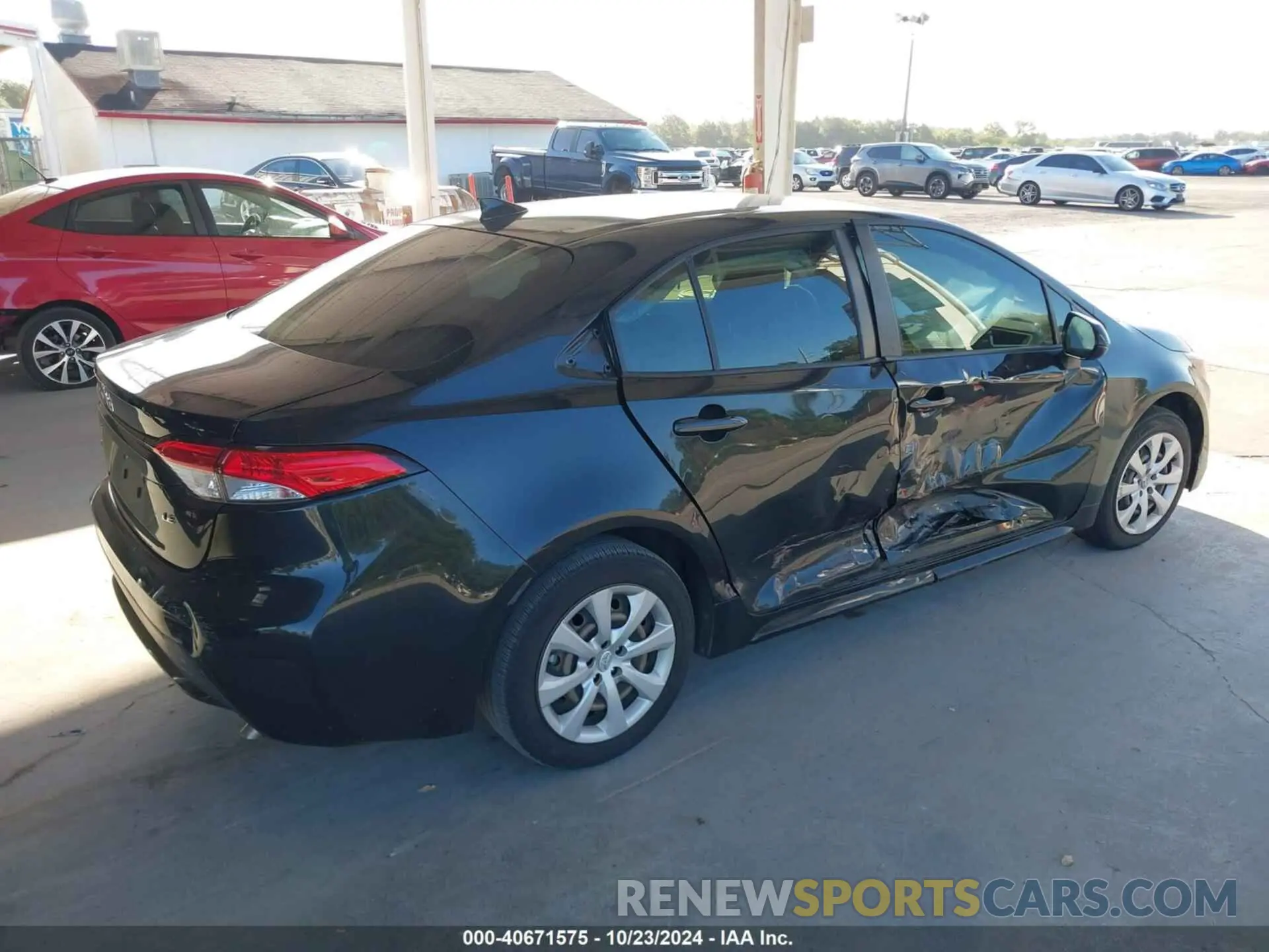4 fotografías del automóvil dañado JTDEPMAE9MJ124576 TOYOTA COROLLA 2021