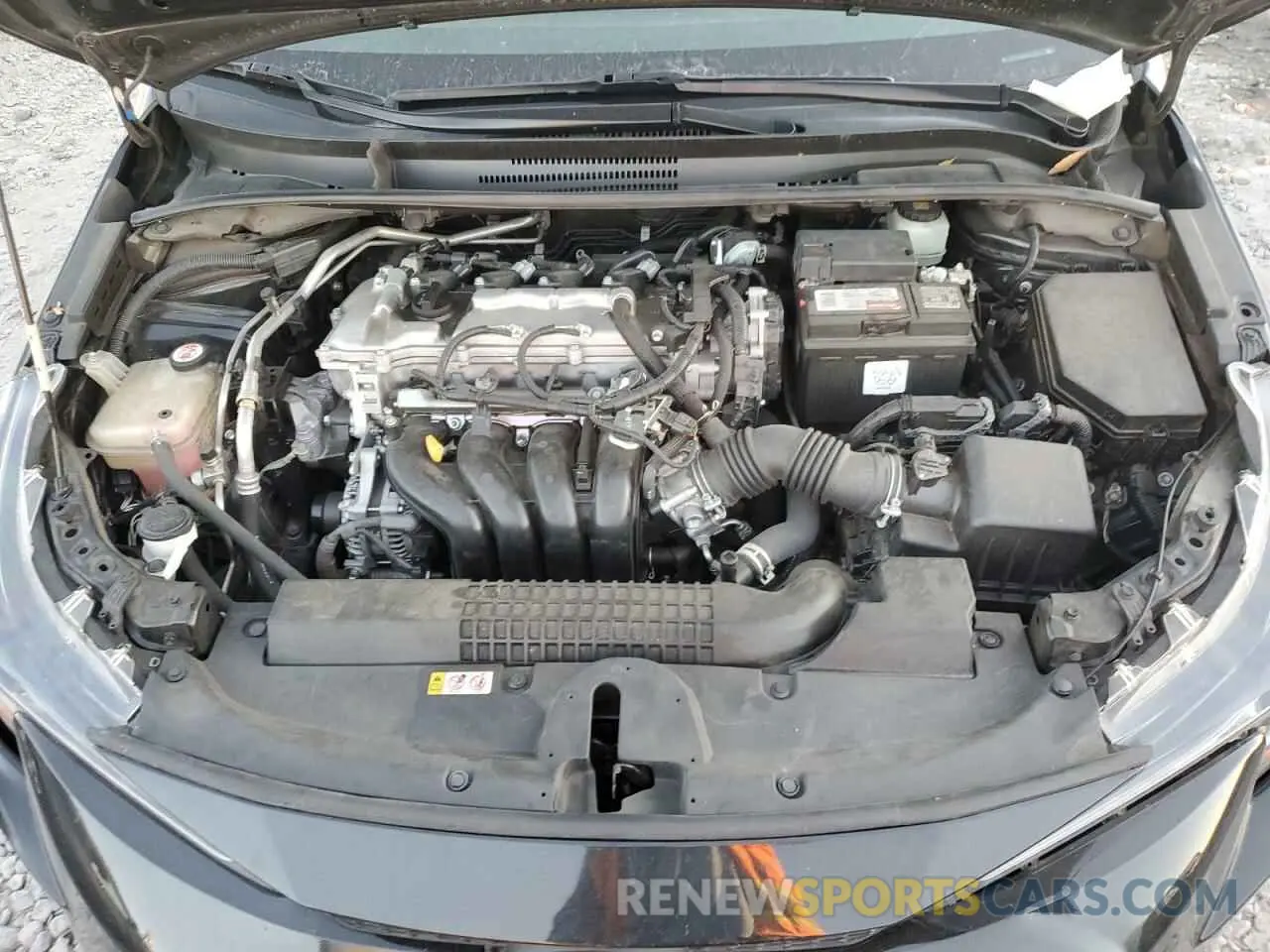 11 fotografías del automóvil dañado JTDEPMAE9MJ125811 TOYOTA COROLLA 2021