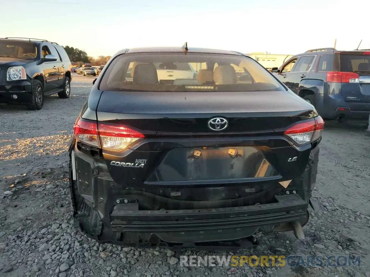 6 fotografías del automóvil dañado JTDEPMAE9MJ125811 TOYOTA COROLLA 2021