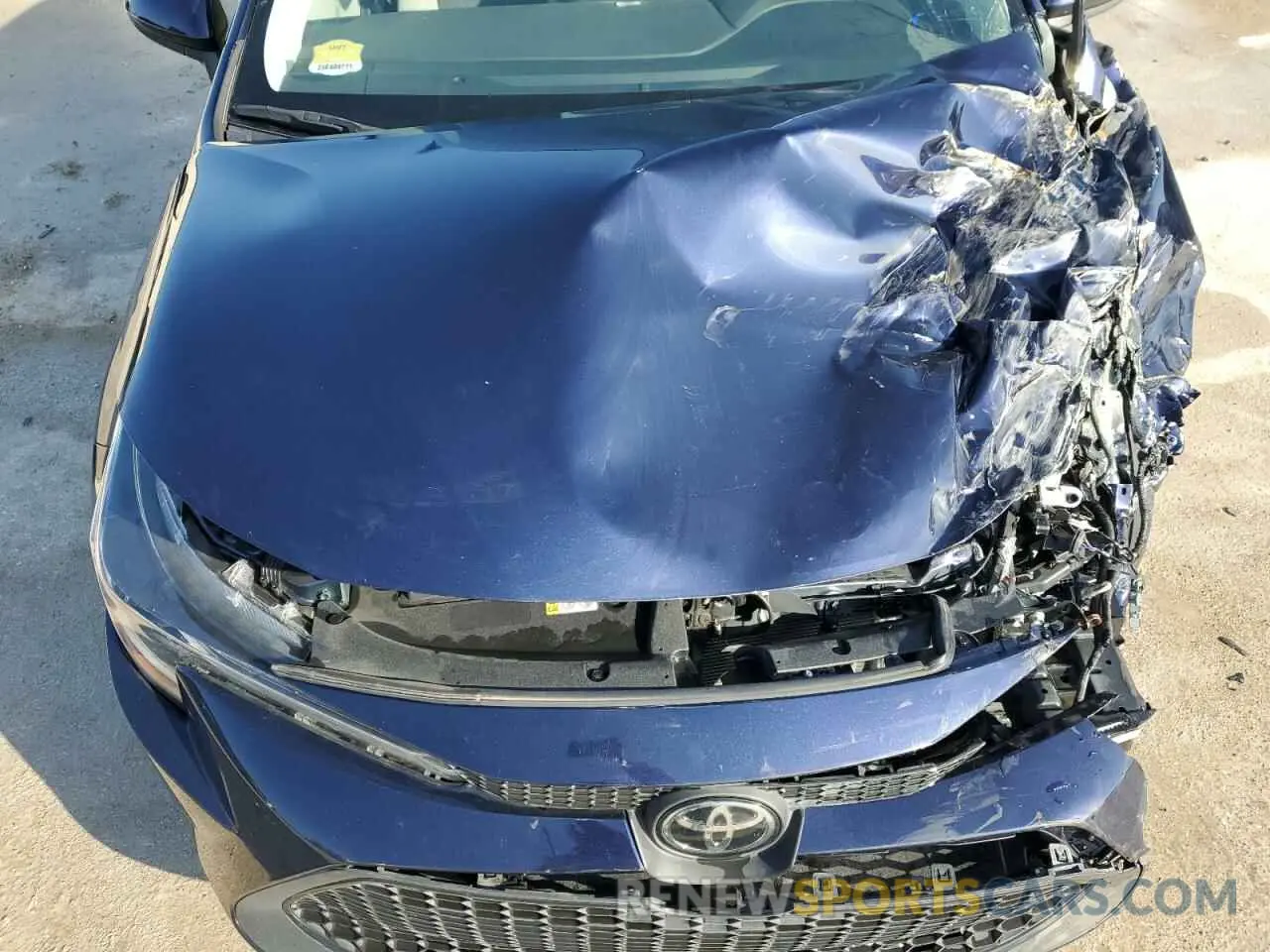 11 fotografías del automóvil dañado JTDEPMAE9MJ128966 TOYOTA COROLLA 2021