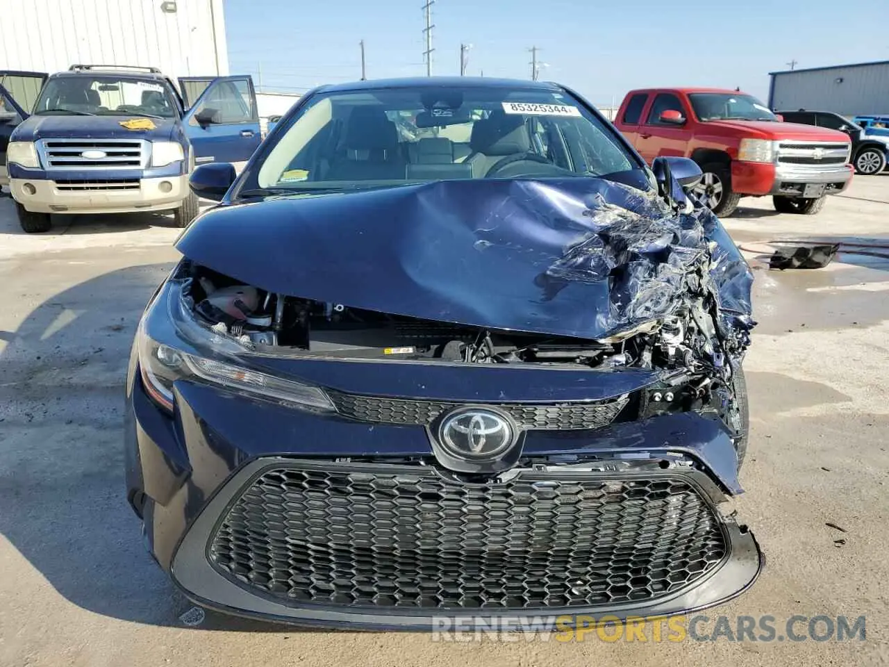 5 fotografías del automóvil dañado JTDEPMAE9MJ128966 TOYOTA COROLLA 2021
