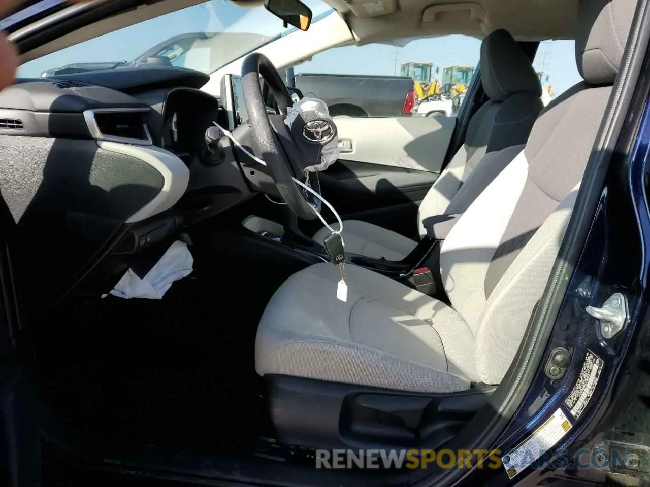 7 fotografías del automóvil dañado JTDEPMAE9MJ128966 TOYOTA COROLLA 2021