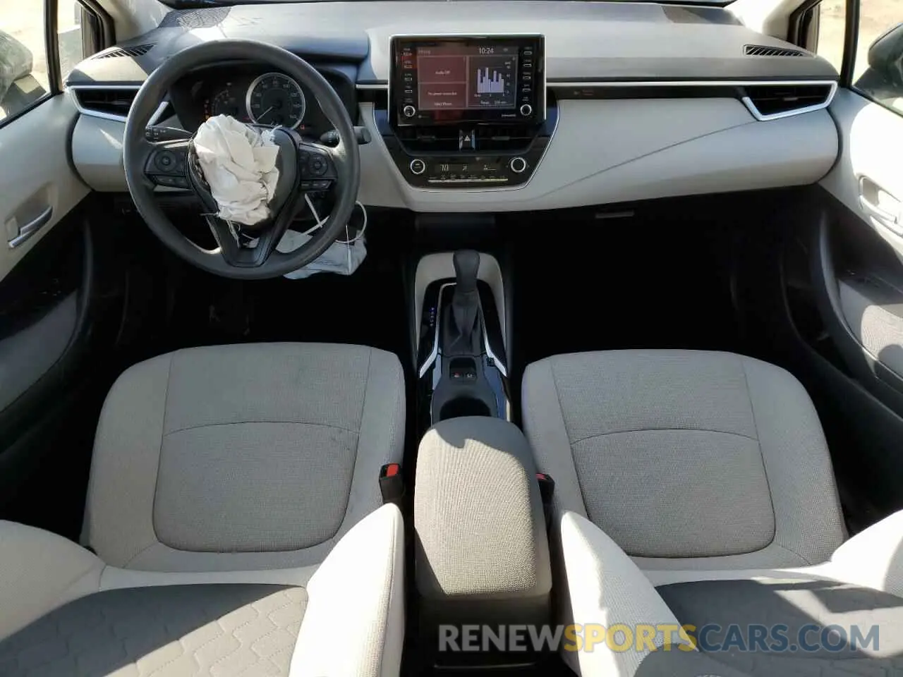 8 fotografías del automóvil dañado JTDEPMAE9MJ128966 TOYOTA COROLLA 2021