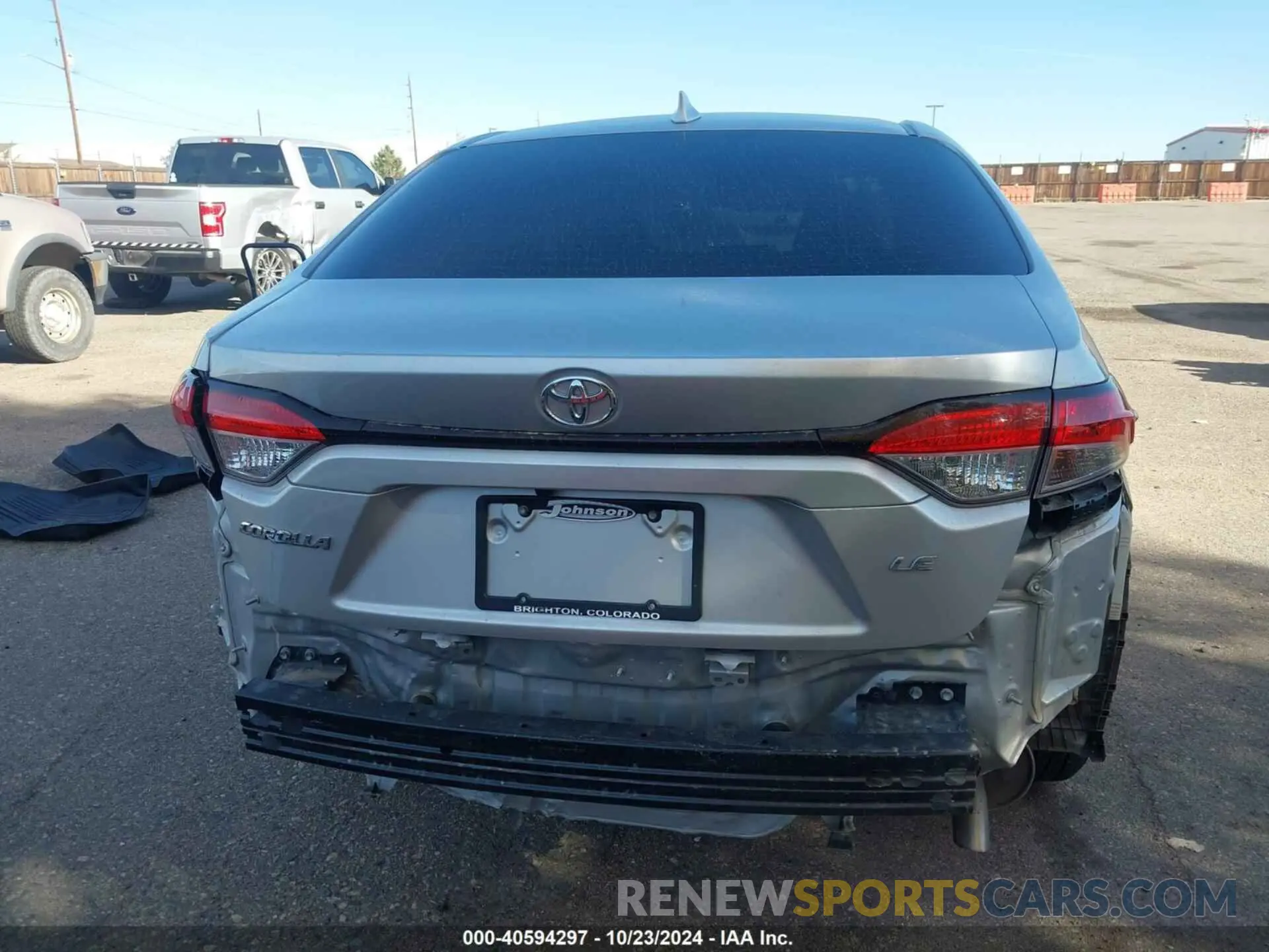 17 fotografías del automóvil dañado JTDEPMAE9MJ129079 TOYOTA COROLLA 2021
