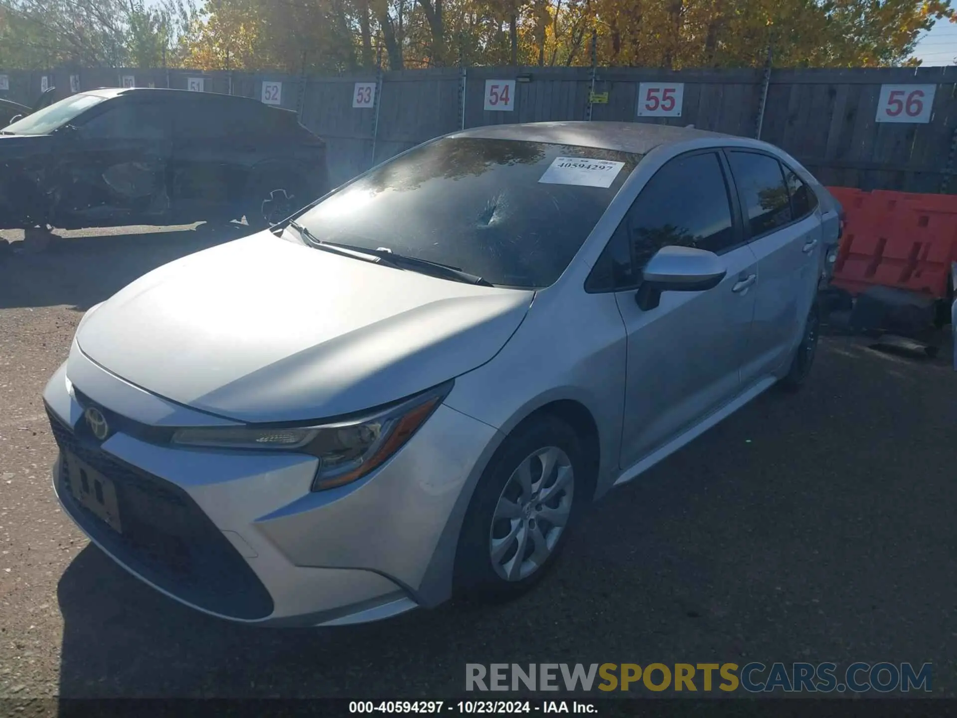 2 fotografías del automóvil dañado JTDEPMAE9MJ129079 TOYOTA COROLLA 2021