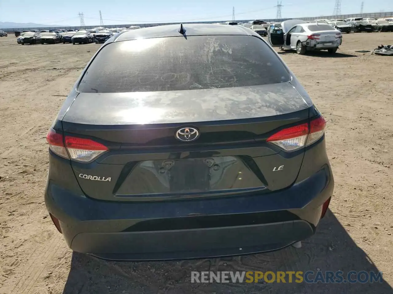 6 fotografías del automóvil dañado JTDEPMAE9MJ130815 TOYOTA COROLLA 2021