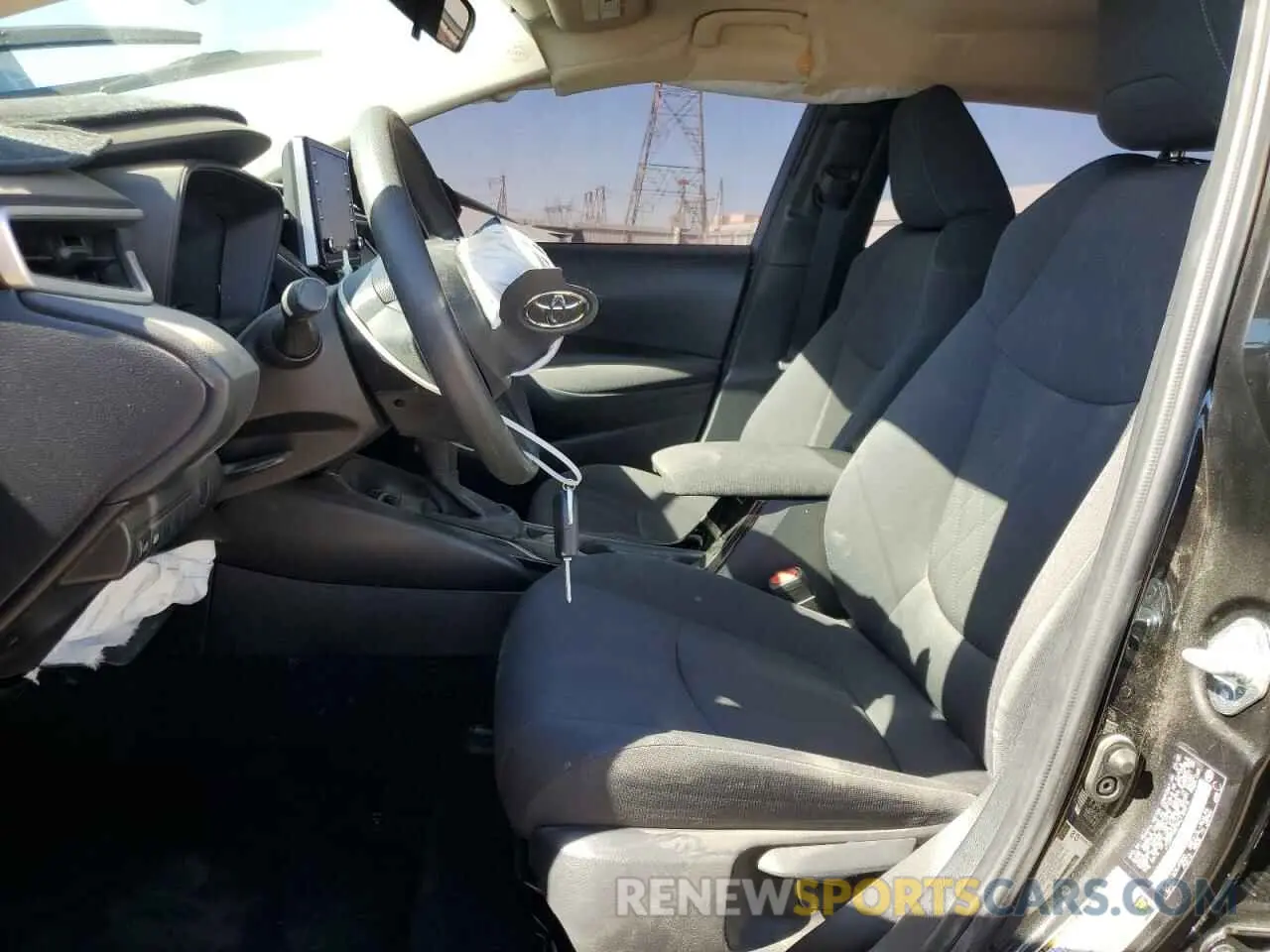 7 fotografías del automóvil dañado JTDEPMAE9MJ130815 TOYOTA COROLLA 2021