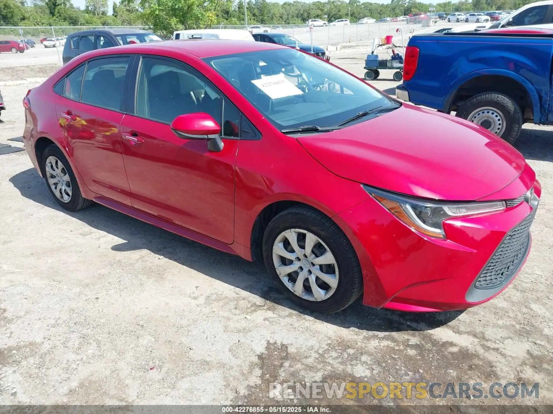 1 fotografías del automóvil dañado JTDEPMAE9MJ130989 TOYOTA COROLLA 2021