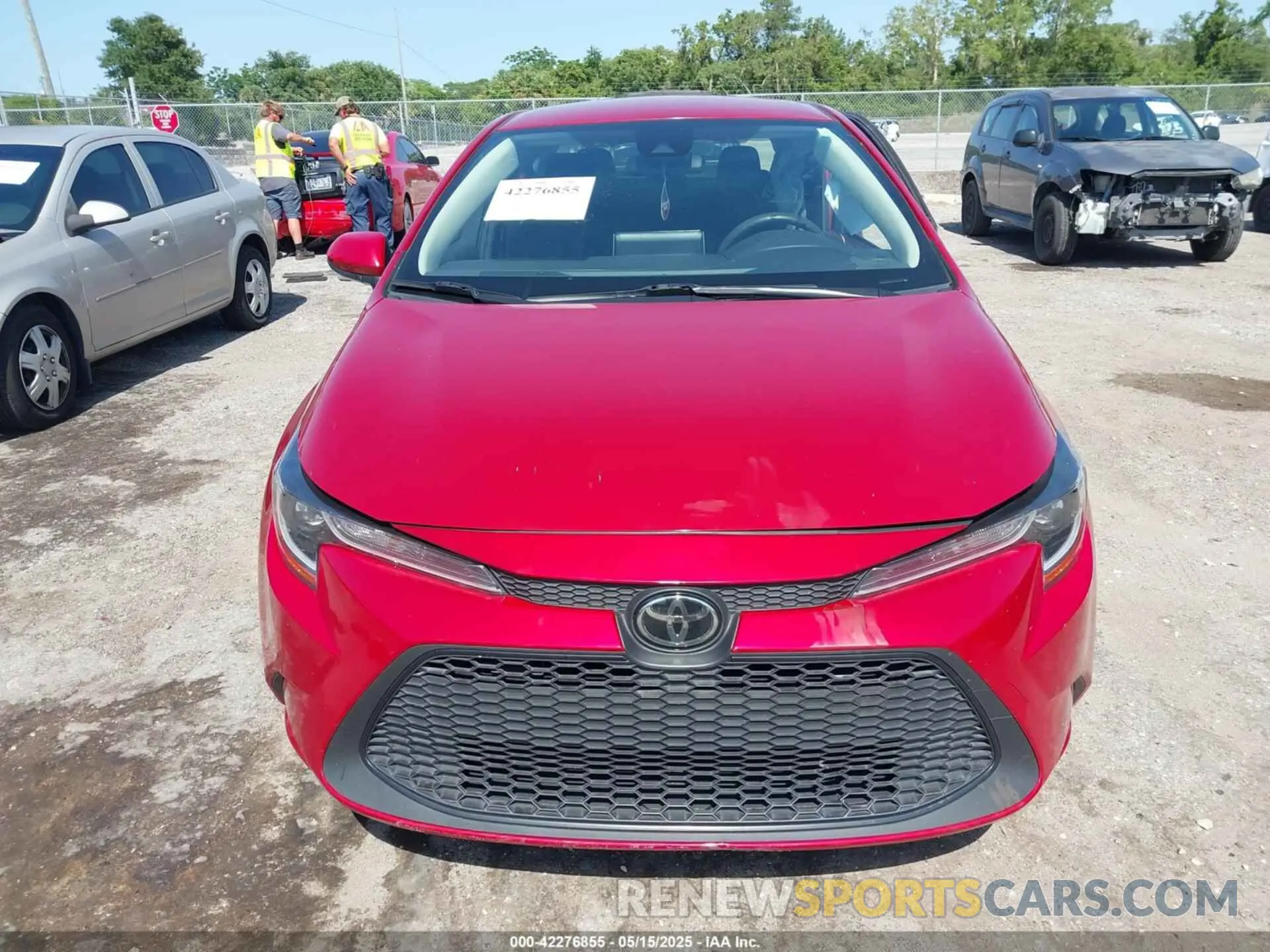 12 fotografías del automóvil dañado JTDEPMAE9MJ130989 TOYOTA COROLLA 2021