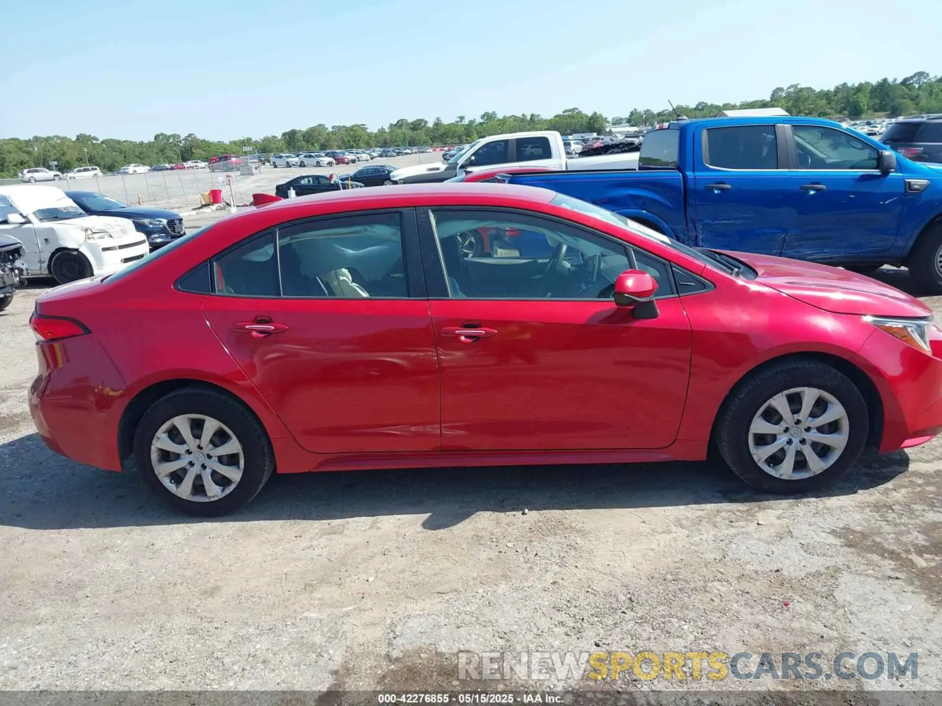 13 fotografías del automóvil dañado JTDEPMAE9MJ130989 TOYOTA COROLLA 2021
