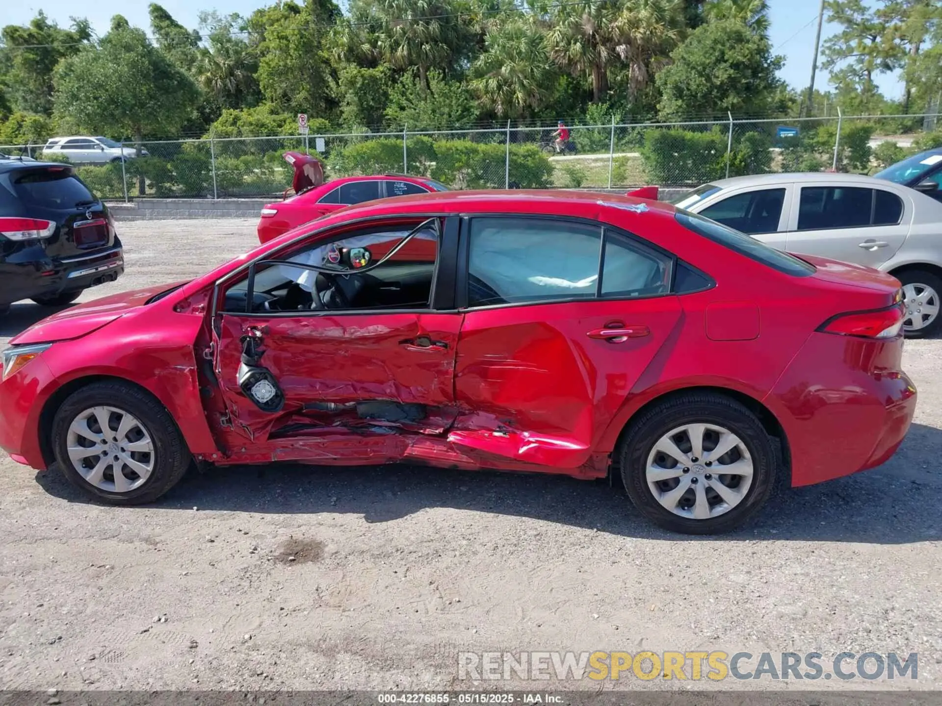 14 fotografías del automóvil dañado JTDEPMAE9MJ130989 TOYOTA COROLLA 2021