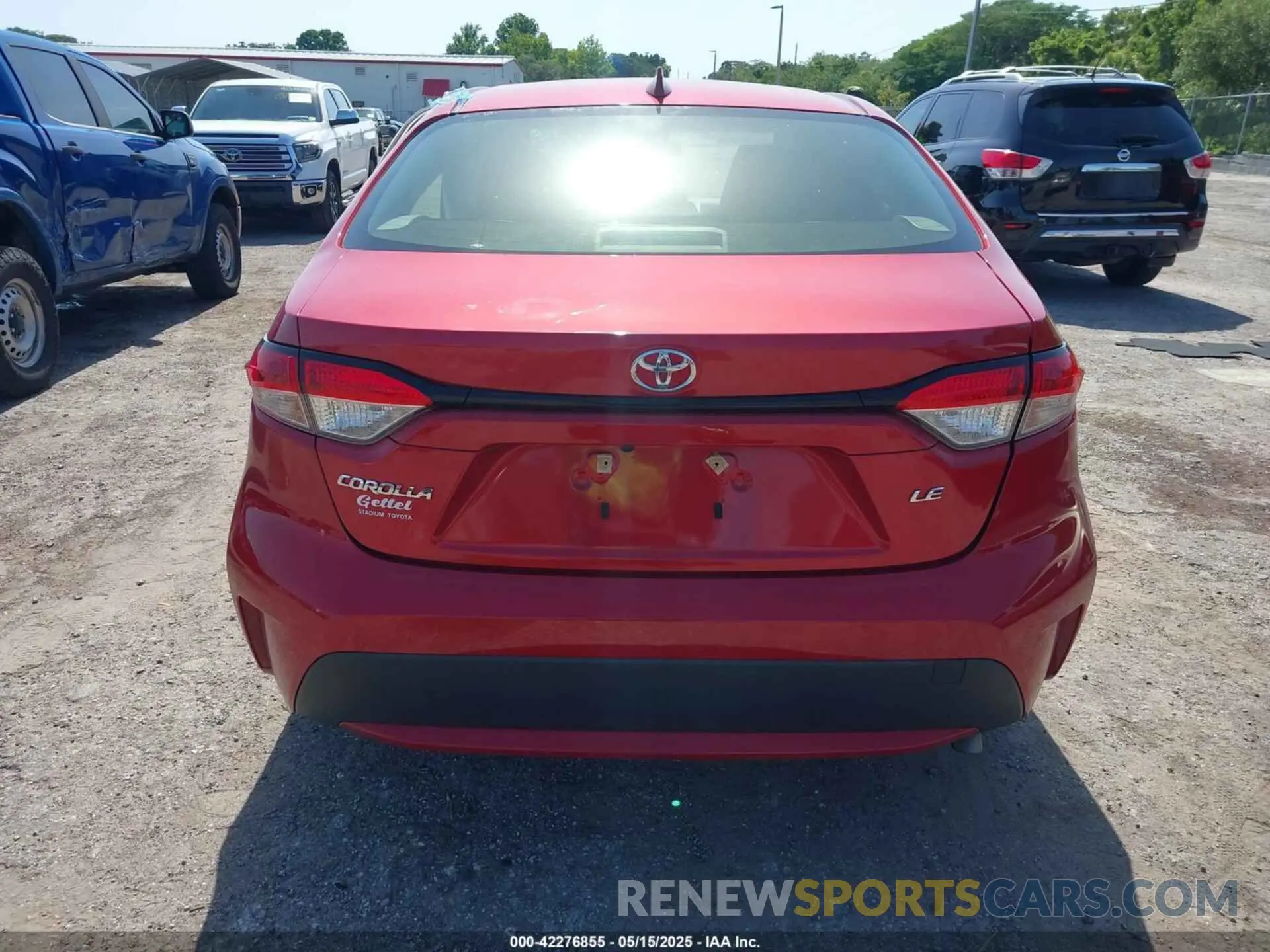 16 fotografías del automóvil dañado JTDEPMAE9MJ130989 TOYOTA COROLLA 2021