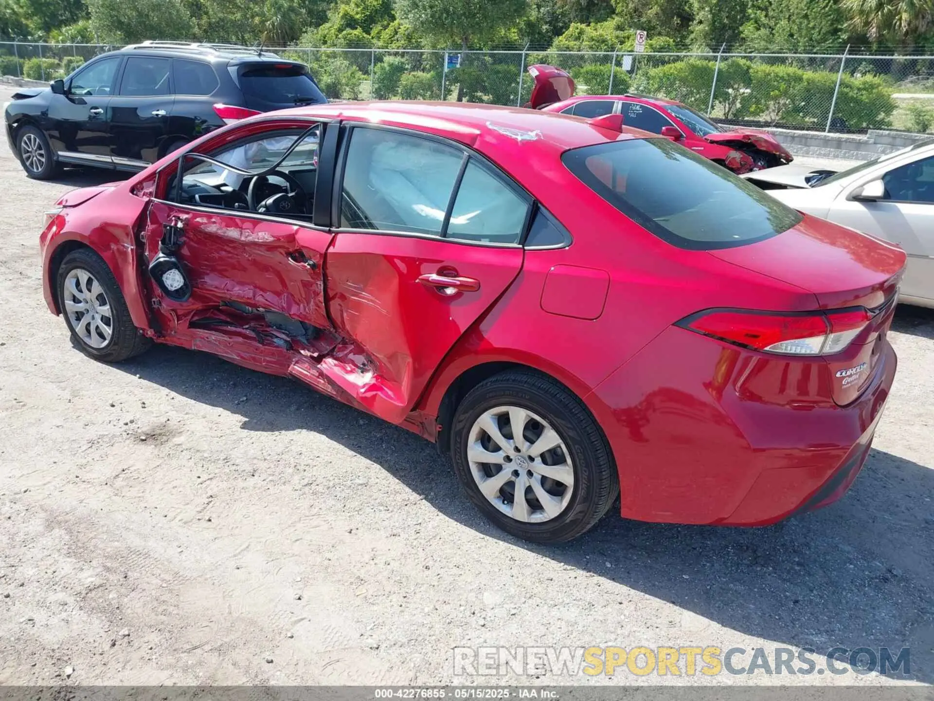 3 fotografías del automóvil dañado JTDEPMAE9MJ130989 TOYOTA COROLLA 2021