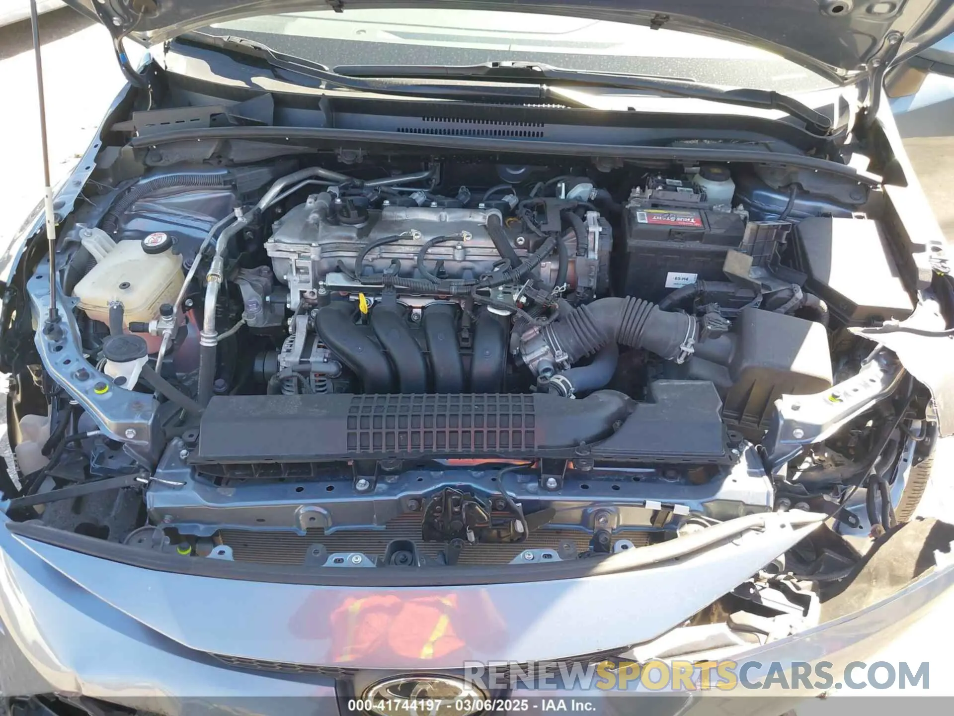 10 fotografías del automóvil dañado JTDEPMAE9MJ132063 TOYOTA COROLLA 2021
